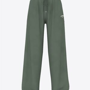 PINK - Ivy Fleece Wide Leg Split Hem Sweatpants